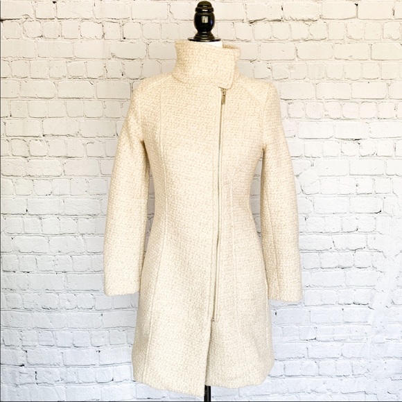 H&M Coat - Cream/Beige
